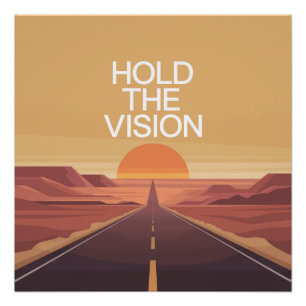Halte die Vision Poster