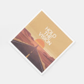 Halte die Vision Serviette (Ecke)