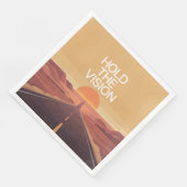 Halte die Vision Serviette (Ecke)