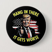 halte durch button (Vorderseite)