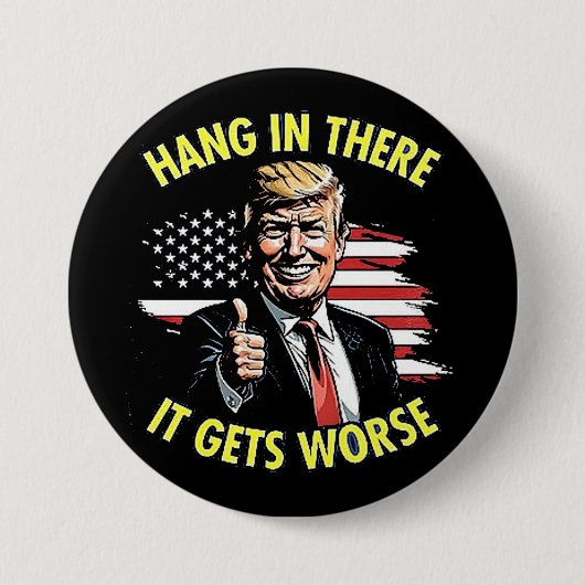 halte durch button (Vorderseite)