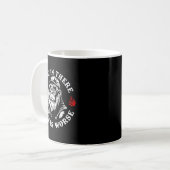 Halte Durch Es Wird Schlimmer Sarkastischer Humor Kaffeetasse (Vorderseite Links)