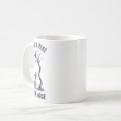 Halte Durch Es Wird Schlimmer Sarkastischer Retro- Kaffeetasse (Vorderseite Links)