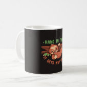Halte durch, es wird viel schlimmer kaffeetasse (Vorderseite Links)