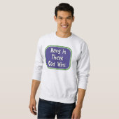 Halte durch - Gott siegt Sweatshirt (Vorne ganz)