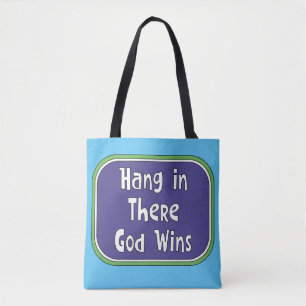Halte durch - Gott siegt Tasche
