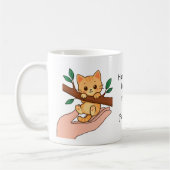 Halte durch, Jehova hat dich! Kaffeetasse (Links)