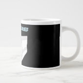 Halte es kurz Jumbo-Tasse (Rechts)