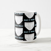 Halte es kurz kaffeetasse (VorderseiteRechts)
