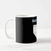 Halte es kurz kaffeetasse (Links)