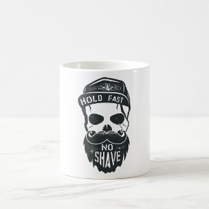 Halte Fest Kein Rasieren Kaffeetasse
