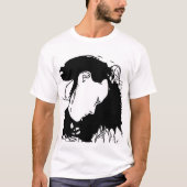 Halte ihr Haar zurück T-Shirt (Vorderseite)