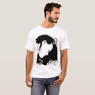 Halte ihr Haar zurück T-Shirt