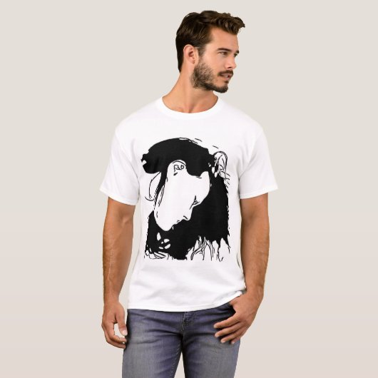 Halte ihr Haar zurück T-Shirt (Vorne ganz)