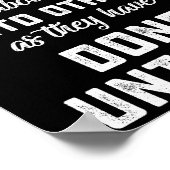 Halte meinen Halo, ich werde jetzt anderen tun, wi Poster (Ecke)