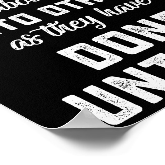 Halte meinen Halo, ich werde jetzt anderen tun, wi Poster (Ecke)