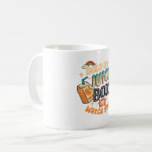 halte meinen Saftkarton und schau dir das an Kaffeetasse (Vorderseite Links)