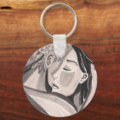 Halte mich zäher Schlüsselanhänger (Vorderseite)