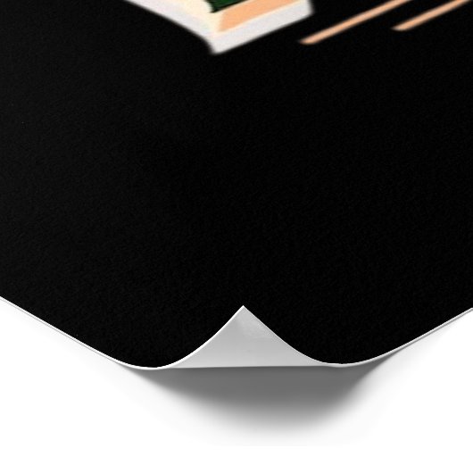 Halte nicht auf poster (Ecke)