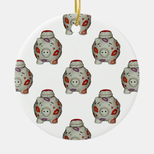 Haltegriff Keramik Ornament (Vorne)