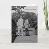 Haltegriffe - Bruder Karte (Vorderseite)