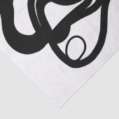 Haltemuster: Abstrakt schwarz, weiß, grau und rot Seidenpapier (Detail)