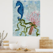 Halten am Kreuz Poster (Küche)