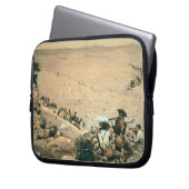 "Halten", c.1900 (Öl auf Leinwand) Laptopschutzhülle (Vorderseite Links)