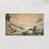 "Halten", c.1900 (Öl auf Leinwand) Visitenkarte (Rückseite)