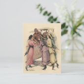 Halten der E-Mail Postkarte (Stehend Vorderseite)