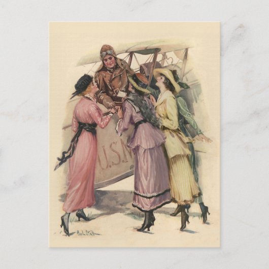 Halten der E-Mail Postkarte (Vorderseite)