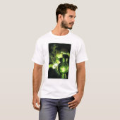 Halten der grünen Laterne T-Shirt (Vorne ganz)