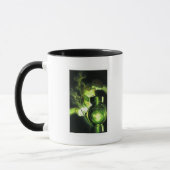 Halten der grünen Laterne Tasse (Links)