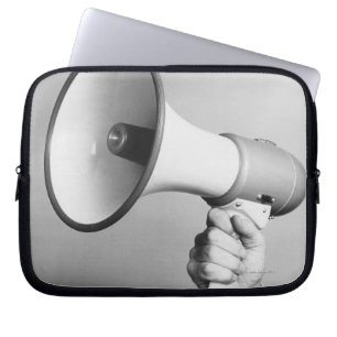 Halten der Hand Laptopschutzhülle