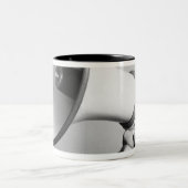Halten der Hand Zweifarbige Tasse (Mittel)