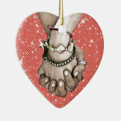 Halten der Hände Keramik Ornament (Rechts)