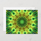 Halten des HandKaleidoskops Postkarte (Vorne/Hinten)