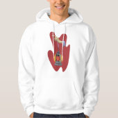 Halten einer Laterne Hoodie (Vorderseite)