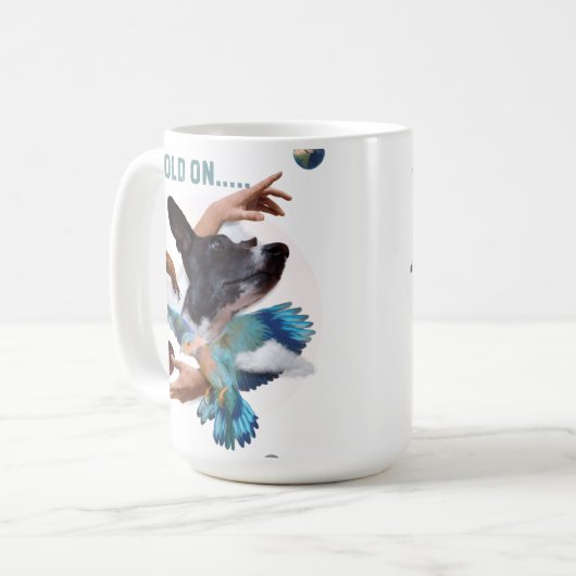 Halten Kaffeetasse (Vorderseite Links)