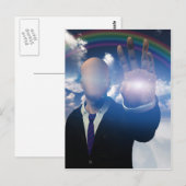 halten postkarte (Vorne/Hinten)