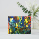 Halten Postkarte (Stehend Vorderseite)