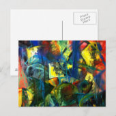 Halten Postkarte (Vorne/Hinten)