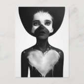 Halten Sie an Postkarte (Vorderseite)