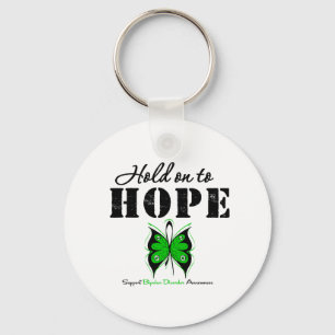 Halten Sie an, um eine bipolare Störung zu hoffen Schlüsselanhänger