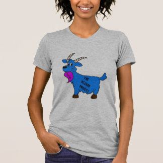 Halten Sie an zu Ihrem aufblasbaren Ziegen-Shirt T-Shirt