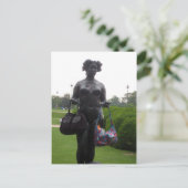 Halten Sie bitte meine Taschen fest Postkarte (Stehend Vorderseite)