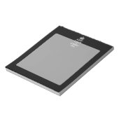 HALTEN SIE CALM UND BEFÖRDERN SIE SICH AUF Solid B Notizblock (Rotiert)