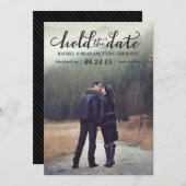 Halten Sie das Foto Datum Save the Date. Save The Date (Vorne/Hinten)