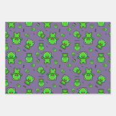 Halten Sie das Froschumpfpapier fest Geschenkpapier Set (Vorderseite 3)