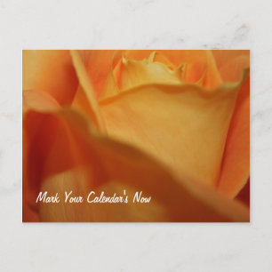 Halten Sie die Datums-Postkarte Ankündigungspostkarte